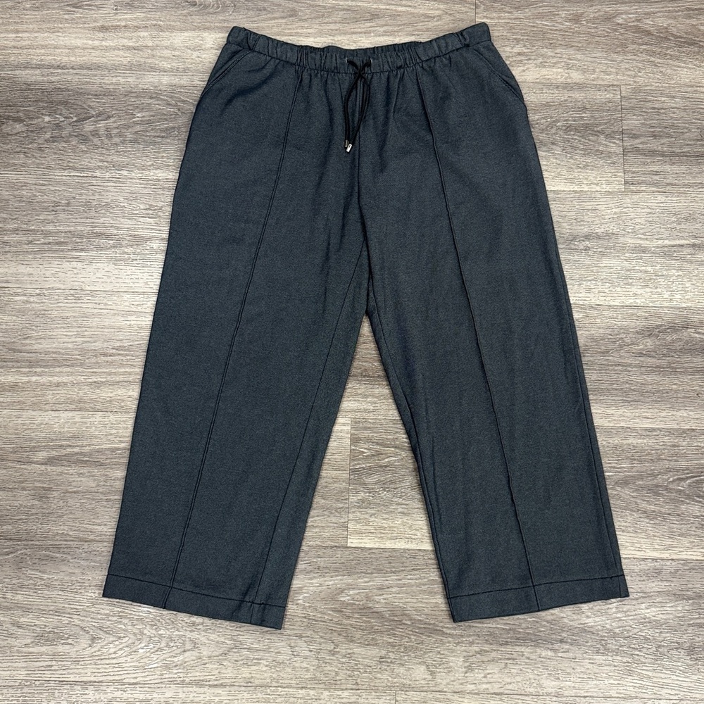 Hugo Boss Gray Pants XL Women’s Straight Leg Knit Pull on